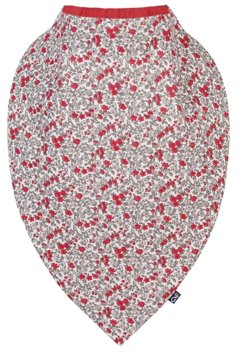 Bavoir-foulard en coton