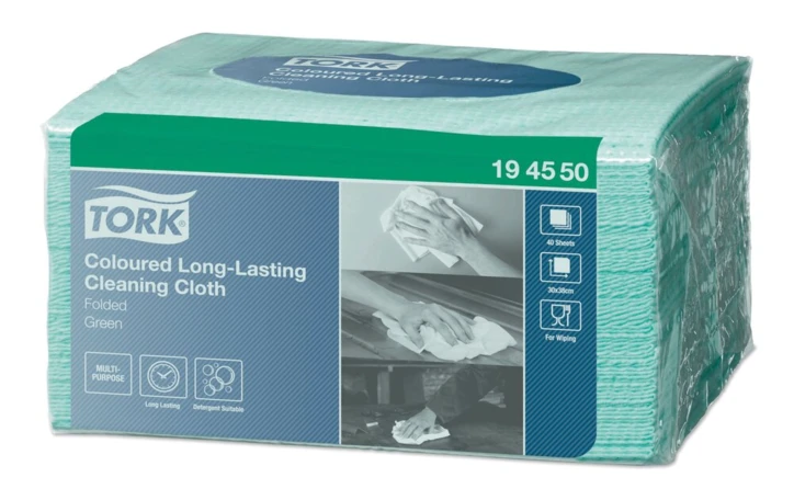 Chiffon de nettoyage longue durée Tork