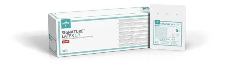 Gant Signature Latex OR non poudré*