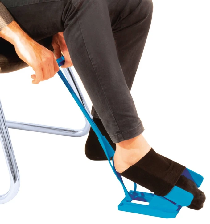 Enfile chaussette avec chausse-pied