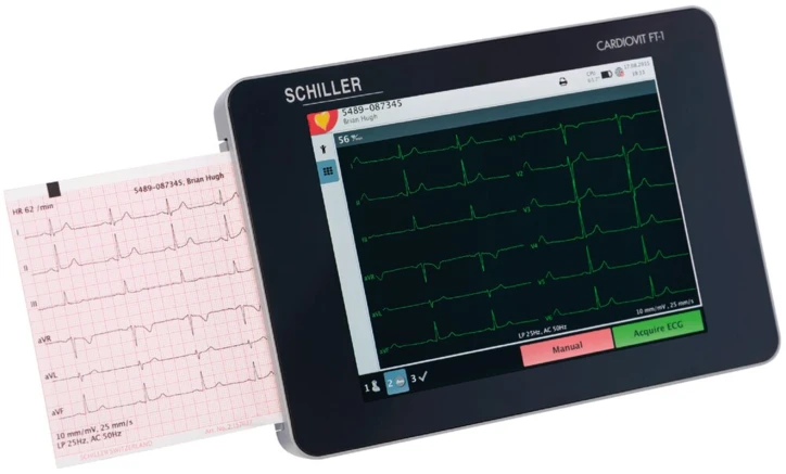 ECG CARDIOVIT FT-1 tactile
