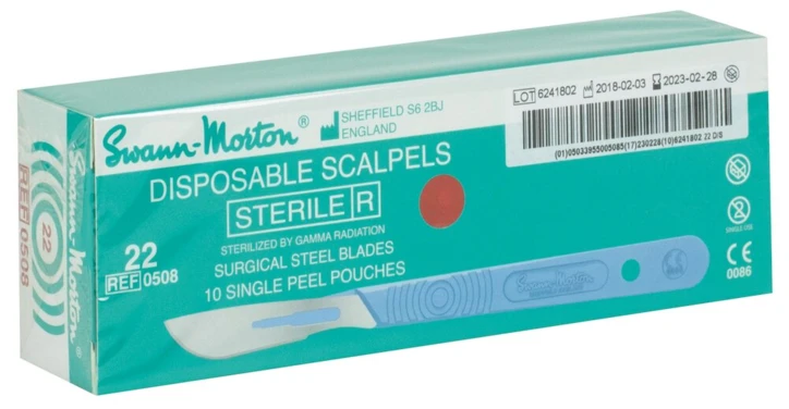 Bistouri stérile à usage unique