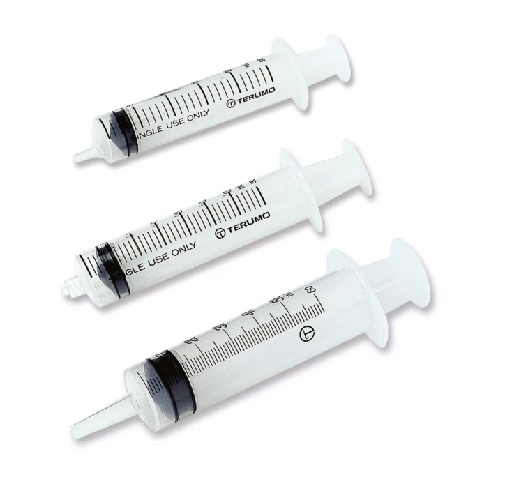 Seringue 3 pièces sans aiguille