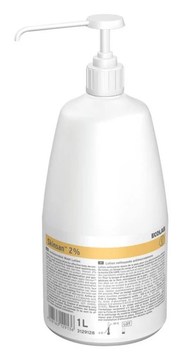 Lotion lavante antimicrobienne SKINSAN™ 2%