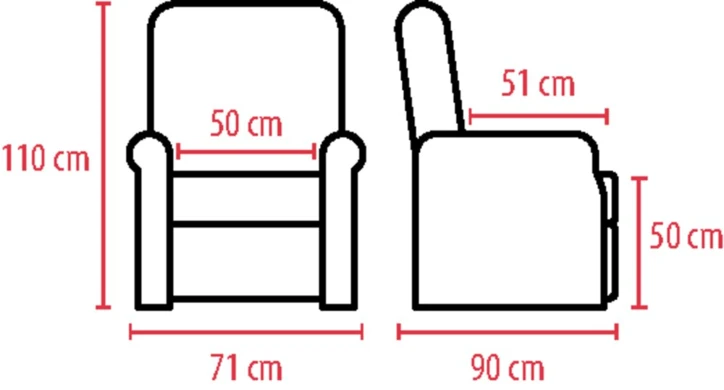 Fauteuil releveur OREL - 1 moteur