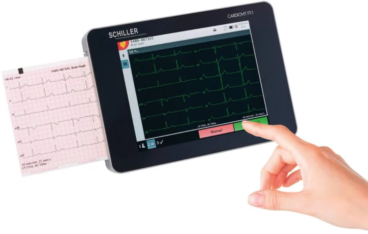 ECG CARDIOVIT FT1 tactile