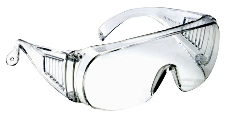 Sur-lunettes de sécurité compatible avec lunettes de vue