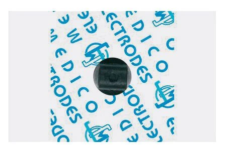 Électrode prégélifiée 4,4 x 2,8 cm à pontet