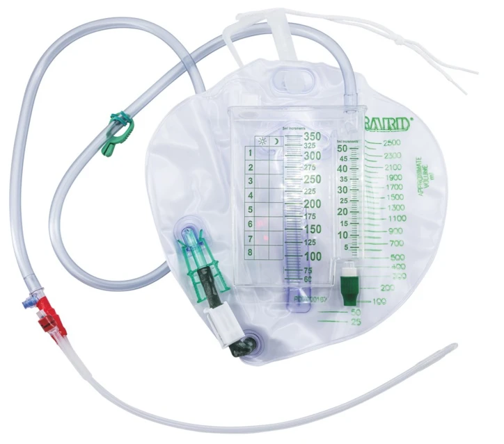Foley Pack kit de drainage urinaire système clos BARDEX