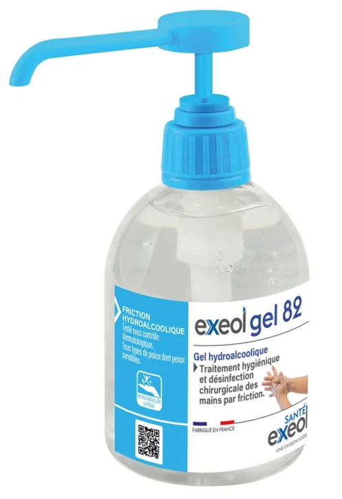 Gel hydroalcoolique EXEOL GEL 82(2)