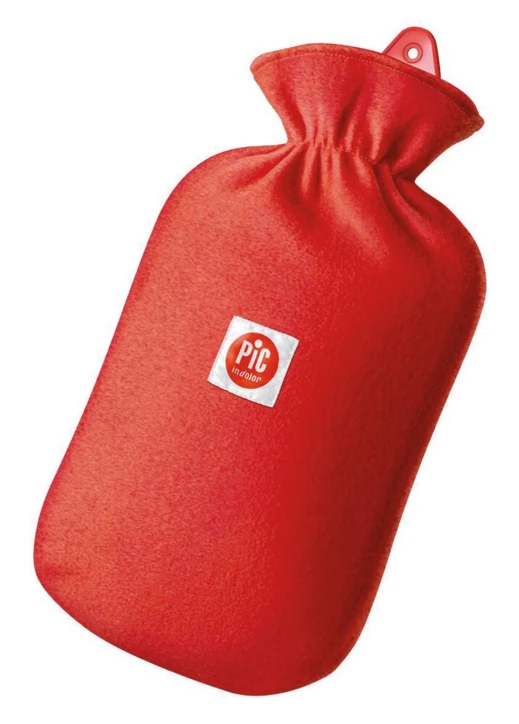 Bouillotte caoutchouc naturel avec housse