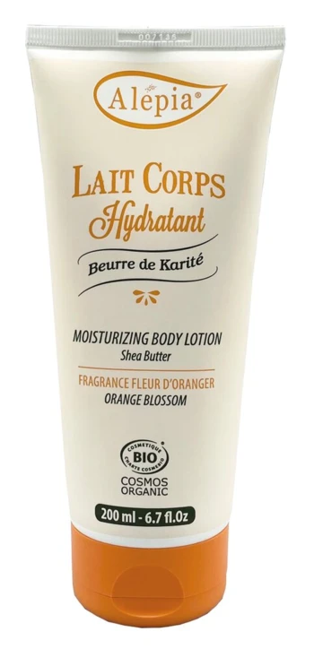 Lait corps hydratant au beurre de Karité BIO
