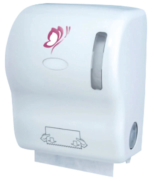 Distributeur à découpe automatique essuie-mains