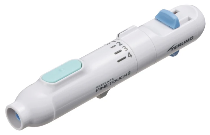 Lancettes et autopiqueur TERUMO MEDISAFE FINETOUCH™
