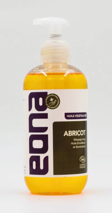 Huile végétale d'abricot de massage BIO