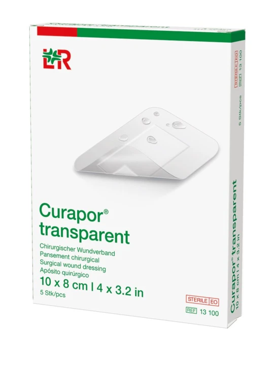 Pansement adhésif chirurgical CURAPOR® transparent