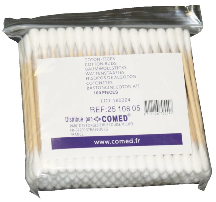 Coton-tiges en bois