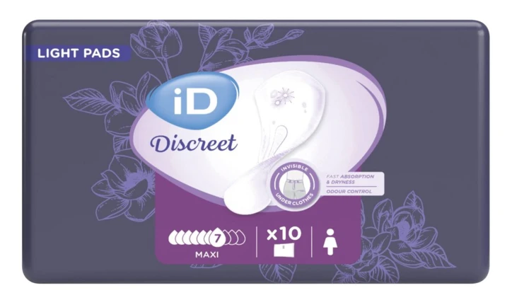 ID Discreet Light pads for women