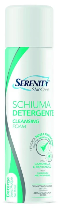 Mousse nettoyante corporelle sans rinçage Serenity