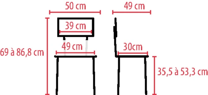 Siège de douche DOCCEA