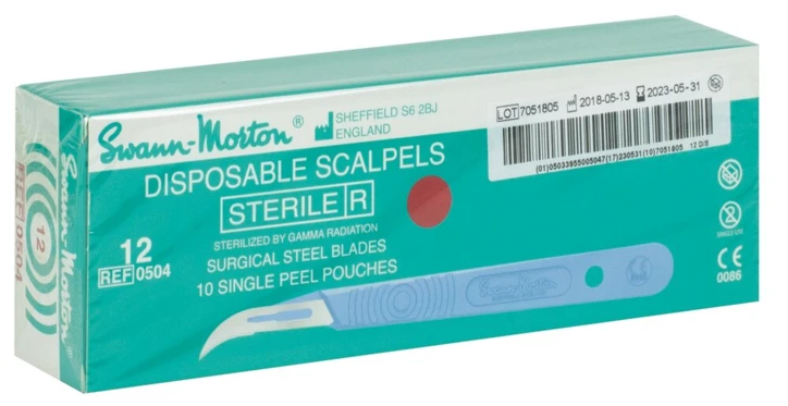 Bistouri stérile à usage unique