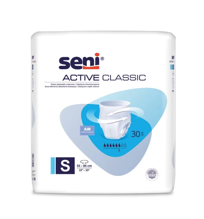 Slip absorbant élastiqué SENI active