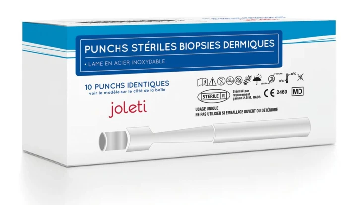 Punch stérile biopsie dermique JOLETI