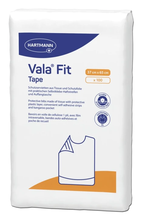 Bavoir à usage unique Vala®Fit TAPE