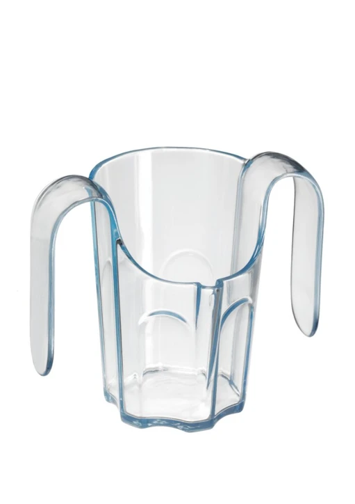 Verre ergonomique emplacement paille