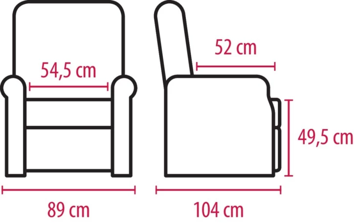 Fauteuil releveur CHESTER - 4 moteurs