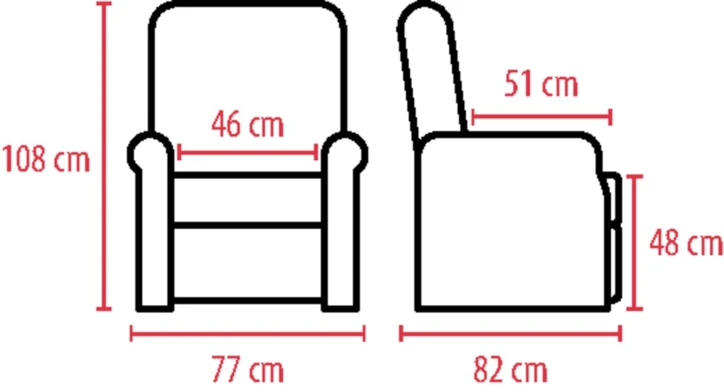 Fauteuil releveur HOLEN - 2 moteurs