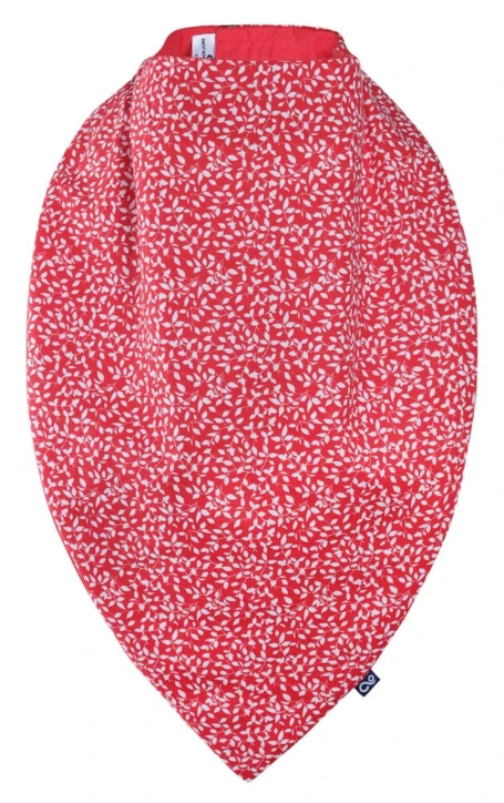 Bavoir-foulard en coton