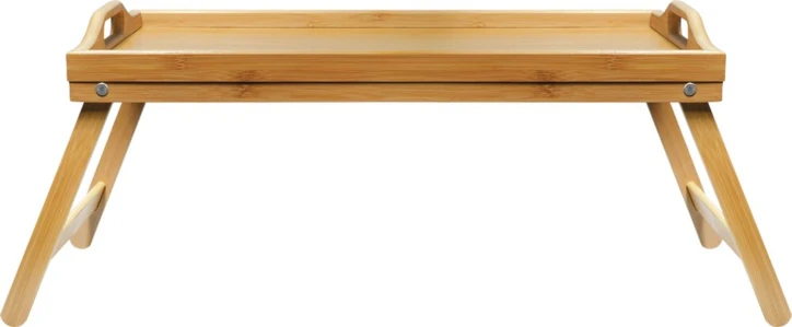 Plateau de lit avec pieds rabattables