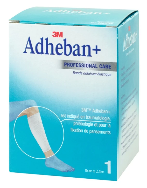 Bande élastique adhésive ADHEBAN+