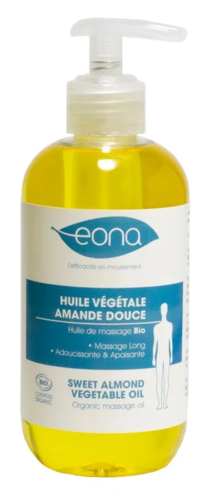 Huile végétale d'amande douce de massage BIO