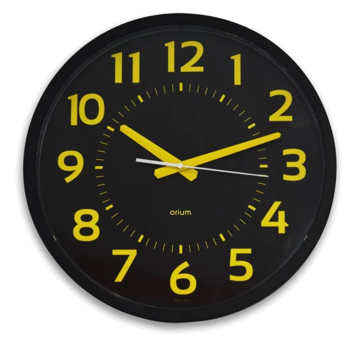 Horloge silencieuse CONTRASTE Ø 40 cm