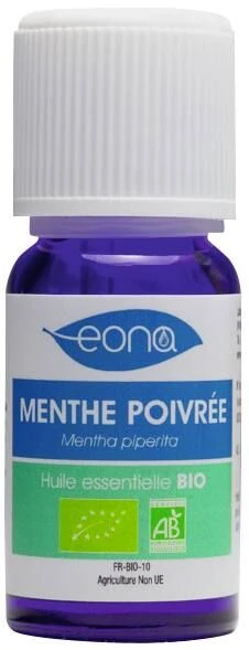 Huiles essentielles Menthe poivrée BIO*