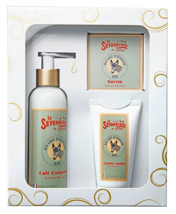 Coffret lait d'ânesse BIO