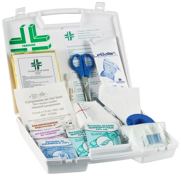 Valise de secours VÉHICULE 2 à 4 personnes