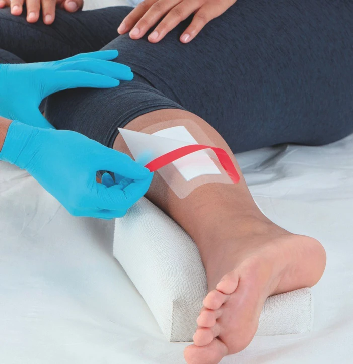 Pansement stérile transparent avec compresse LEUKOMED® T PLUS