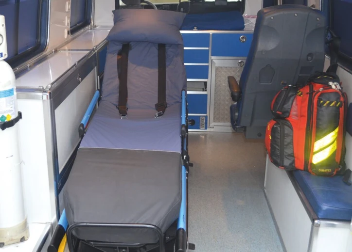 Drap housse brancard avec passage sangles