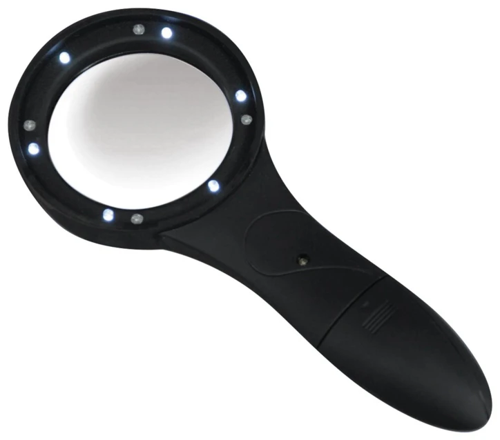 Loupe de poche à LED