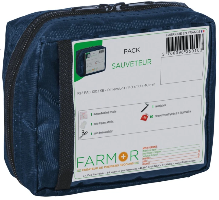 Pack SAUVETEUR DÉFIBRILLATEUR