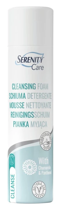 Mousse nettoyante corporelle sans rinçage Serenity