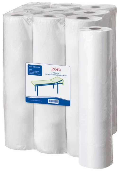 Drap d'examen ouaté 36 g/m² JOLETI
