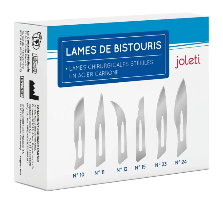 Lame de bistouri stérile JOLETI