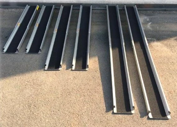 Rampe aluminium télescopique