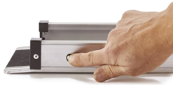 Rampe aluminium télescopique