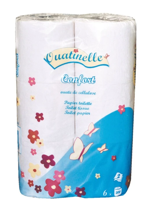 Papier toilette gaufré 2 plis