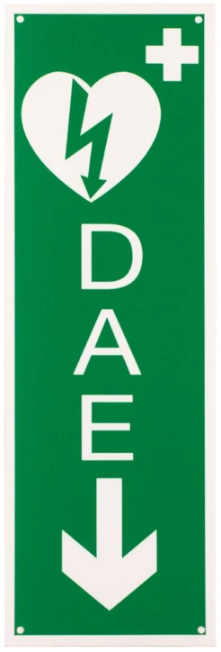 Panneaux de signalisation pour défibrillateur